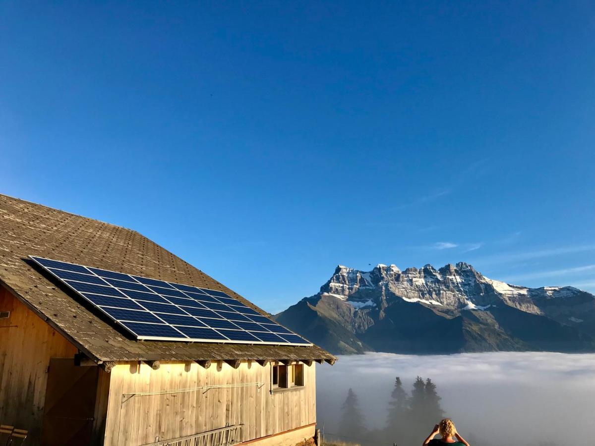 Chalet Chanso Morgins Bagian luar foto