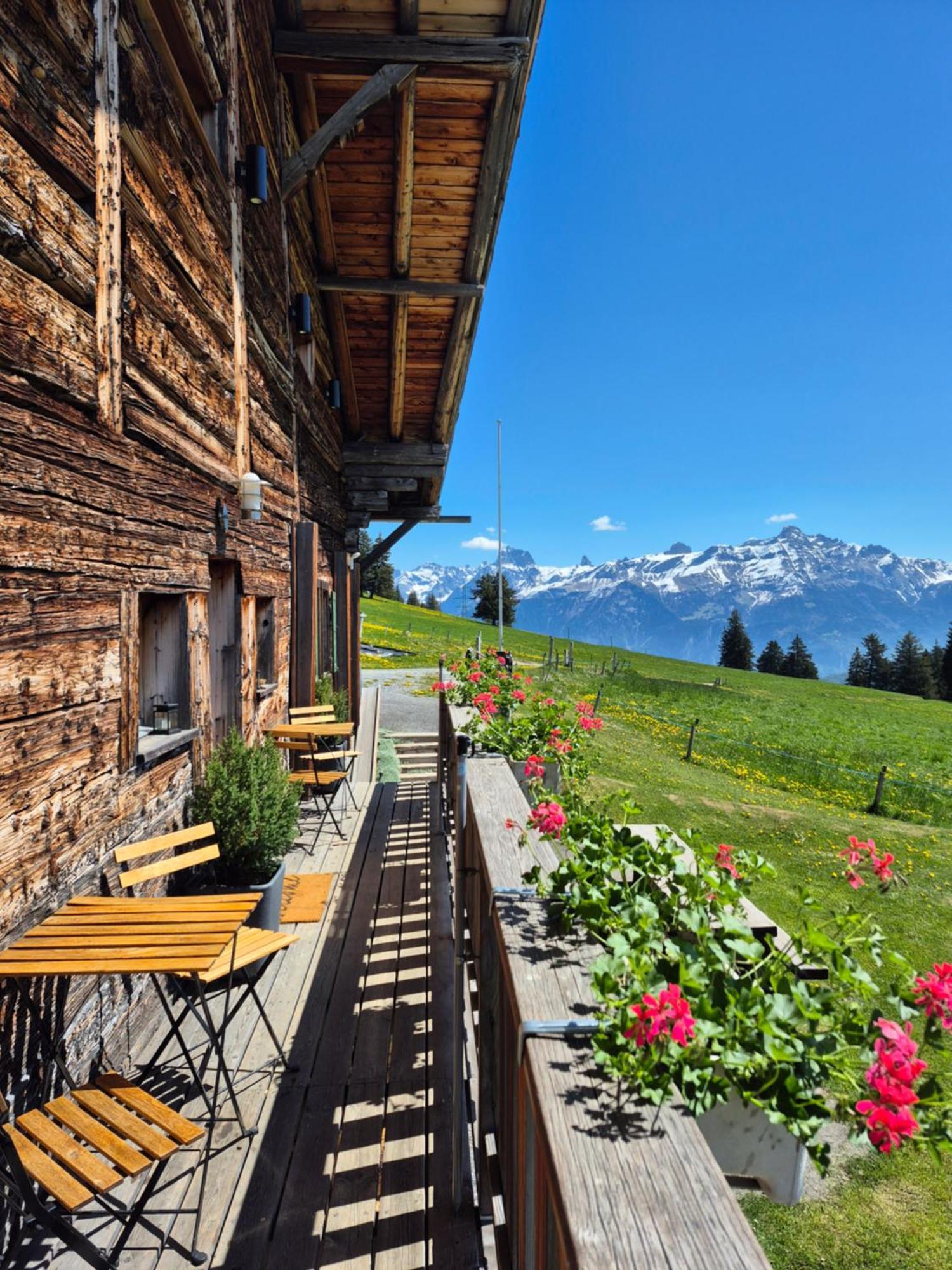 Chalet Chanso Morgins Bagian luar foto